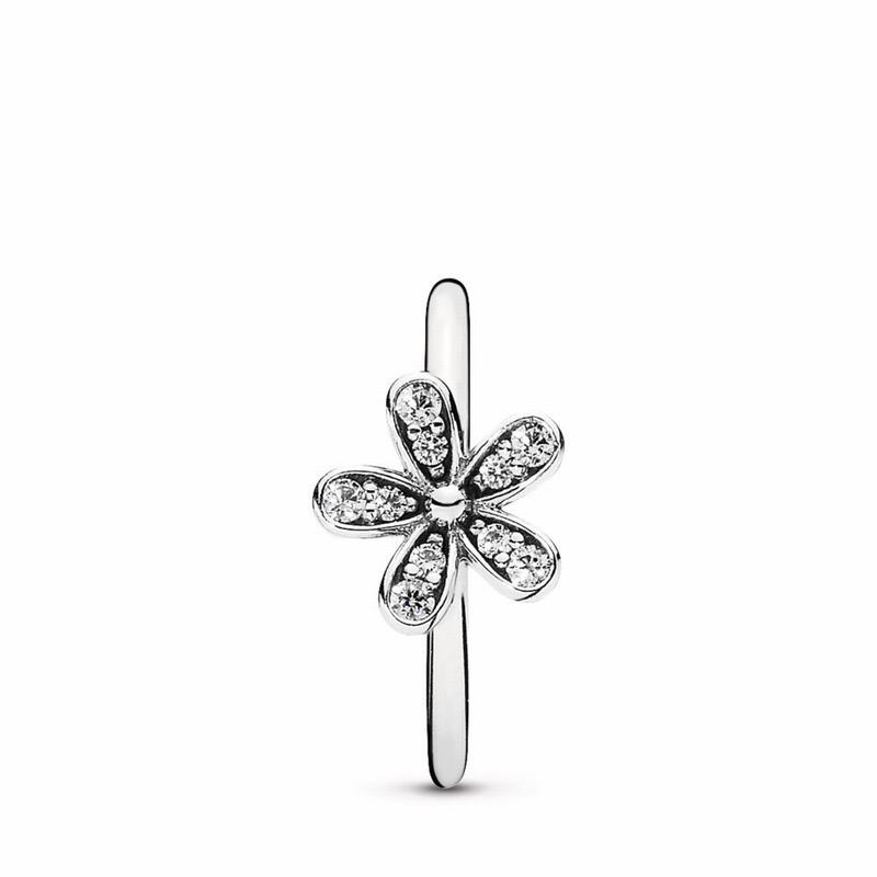 Pandora Dazzling Daisy Stackable Ring Silver Egypt BR4506817